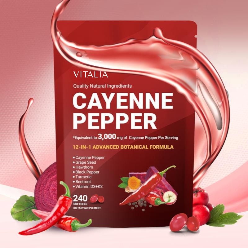 Vitalia® Cayenne Pepper Softgels