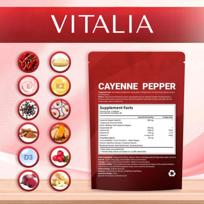 Vitalia® Cayenne Pepper Softgels